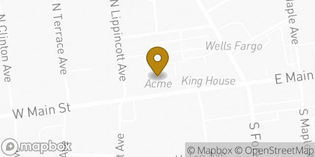Map showing the location of ACME Markets in Maple Shade, NJ 08052