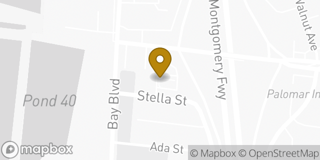Map showing the location of Amazon Locker - Juju in Chula Vista, CA 91911