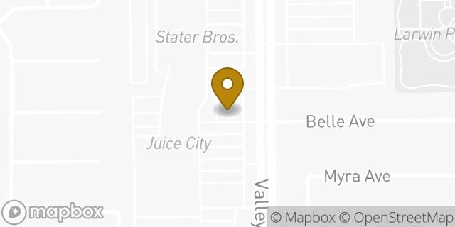 Map showing the location of McDonald's in Cypress, CA 90630