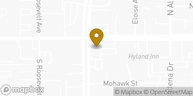 Map showing the location of Walgreens in Pasadena, CA 91107