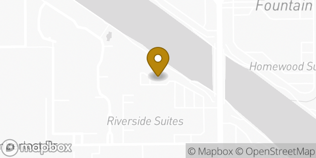 Map showing the location of Banner Health in Tucson, AZ 85719