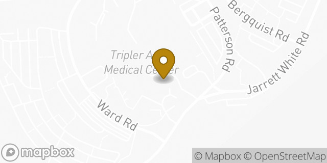 Map showing the location of Starbucks in Tripler Army Medical Center, HI 96859