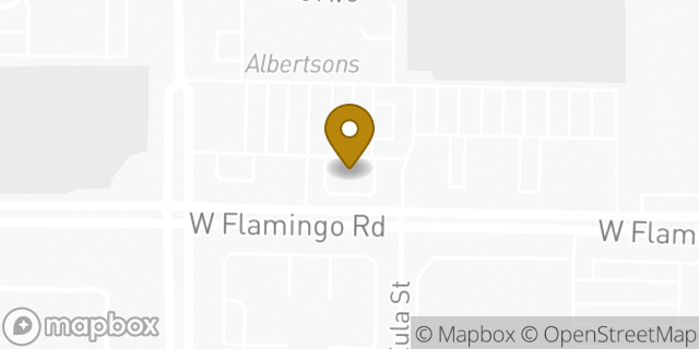 Map showing the location of Bank of America in Las Vegas, NV 89147