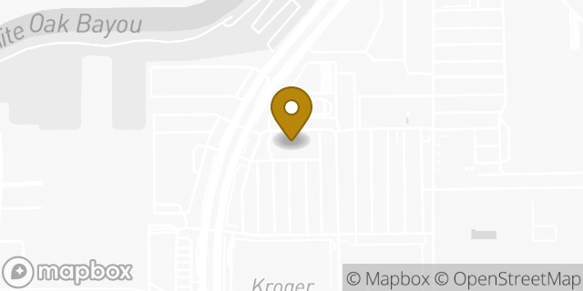 Map showing the location of Kroger Fuel Center in Houston, TX 77007
