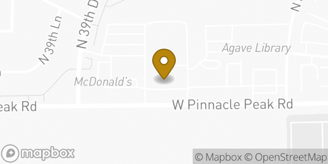 Map showing the location of Subway in Phoenix, AZ 85310