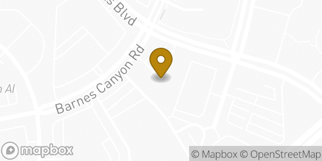 Map showing the location of Sorrento Valley KinderCare in San Diego, CA 92121