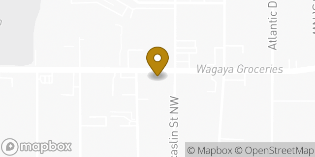 Map showing the location of Subway in Atlanta, GA 30318