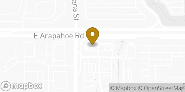 Map showing the location of McDonald's in Englewood, CO 80112