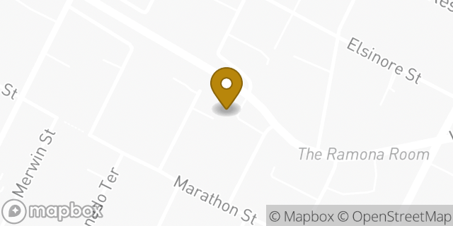Map showing the location of The UPS Store in Los Angeles, CA 90026