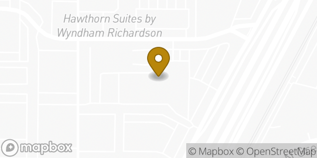 Map showing the location of North Central Ford in Richardson, TX 75080
