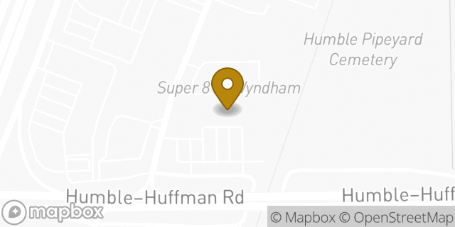 Map showing the location of Papa Johns Pizza in Humble, TX 77338