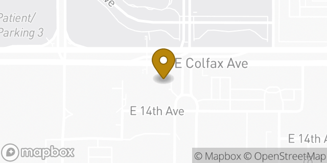 Map showing the location of Panera Bread in Aurora, CO 80011