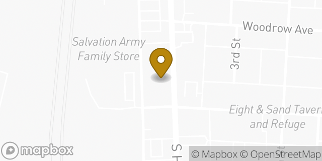 Map showing the location of Papa John's Pizza in Columbus, OH 43207