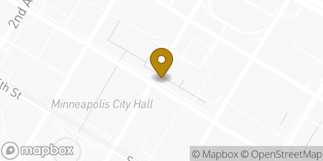 Map showing the location of Allina Health Hospice & Palliative Care in Minneapolis, MN 55407