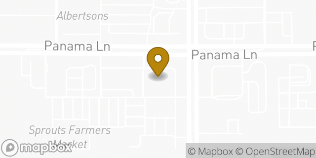 Map showing the location of ATM Walgreens in Bakersfield, CA