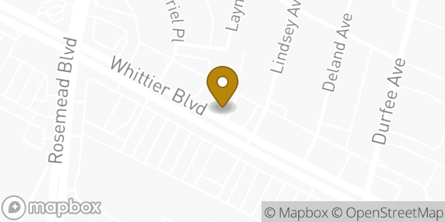 Map showing the location of Chase Mortgage in Pico Rivera, CA 90660