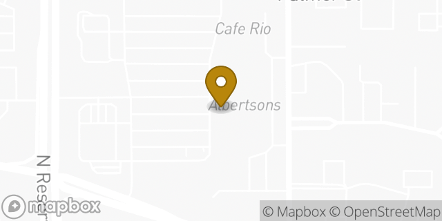 Map showing the location of Starbucks in Missoula, MT 59808