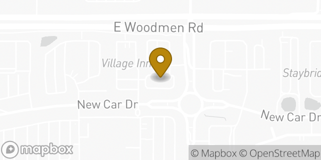 Map showing the location of Sonic Drive In in Colorado Springs, CO 80923