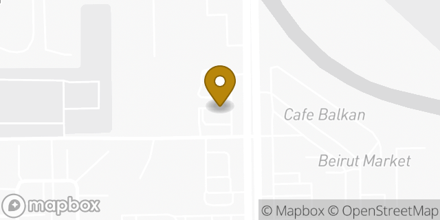 Map showing the location of Dunkin' in Phoenix, AZ 85024