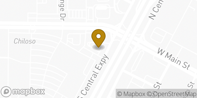 Map showing the location of McDonald's in Richardson, TX 75080