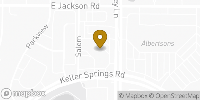 Map showing the location of Subway in Carrollton, TX 75006