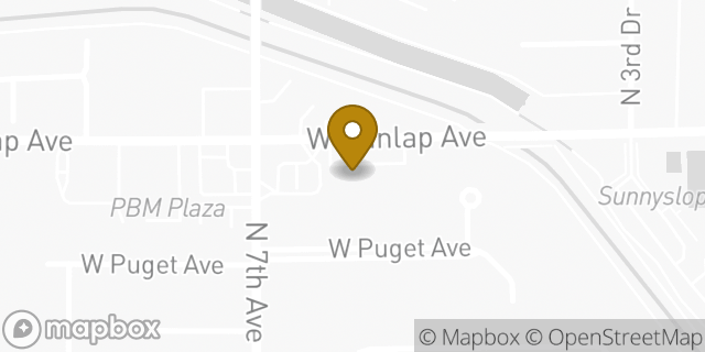 Map showing the location of Cultivate Coffee in Phoenix, AZ 85021