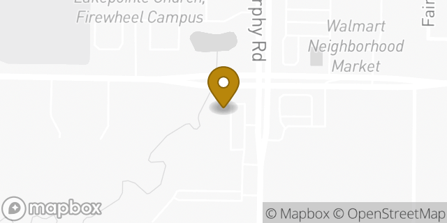 Map showing the location of Amazon Locker - Con in Garland, TX 75048