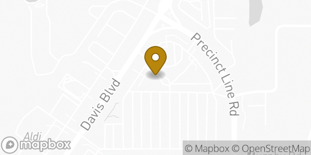 Map showing the location of Bruce Luong, OD & Associates in North Richland Hills, TX 76182