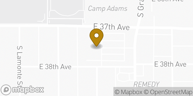 Map showing the location of Albertsons in Spokane, WA 99203