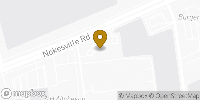 Map showing the location of Amazon Locker - Frosty in Manassas, VA 20110