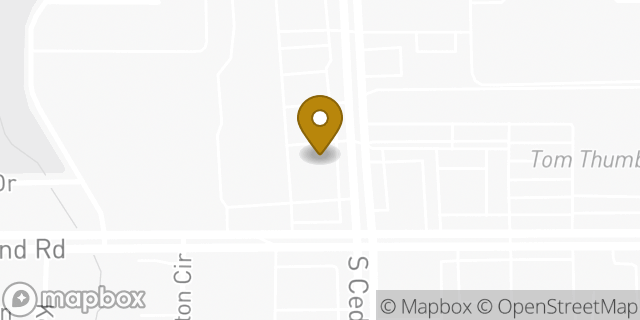 Map showing the location of Aldi in Duncanville, TX 75116