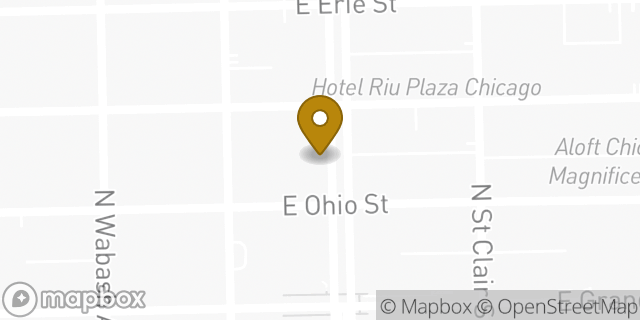 Map showing the location of Levi's in Chicago, IL 60611