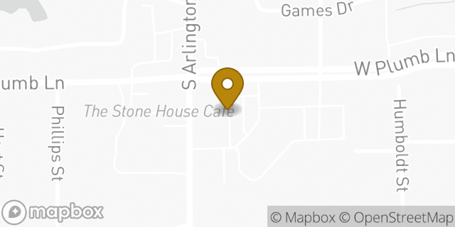 Map showing the location of The UPS Store in Reno, NV 89509