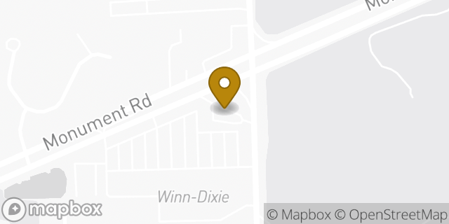 Map showing the location of Subway in Jacksonville, FL 32225