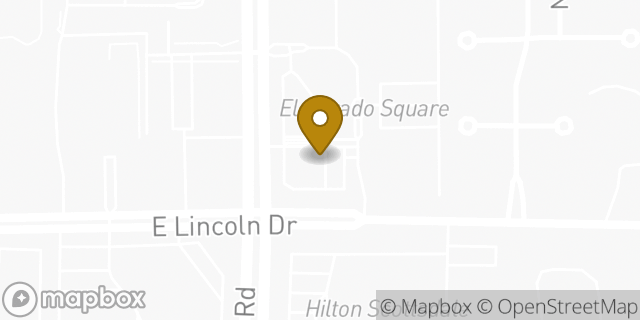 Map showing the location of Bank of America in Scottsdale, AZ 85250