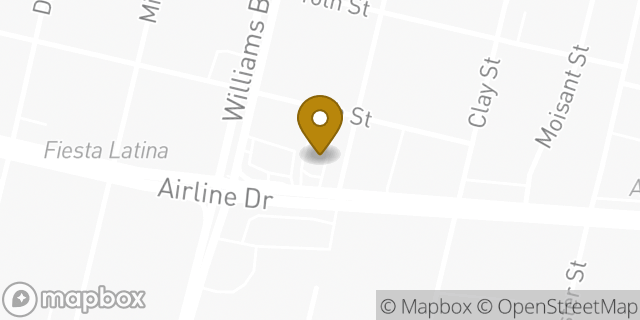 Map showing the location of McDonald's in Kenner, LA 70062