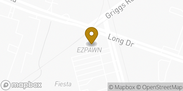 Map showing the location of EZPAWN in Houston, TX 77033