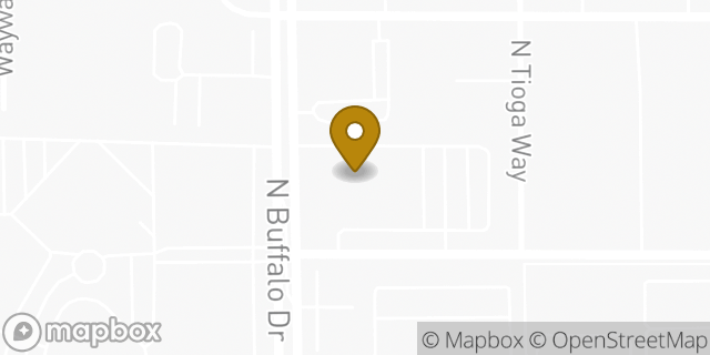 Map showing the location of The Church of Jesus Christ of Latter-day Saints in Las Vegas, NV 89129