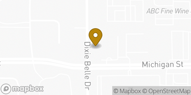 Map showing the location of Brookdale Conway in Orlando, FL 32822