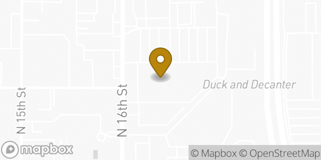 Map showing the location of Subway in Phoenix, AZ 85016