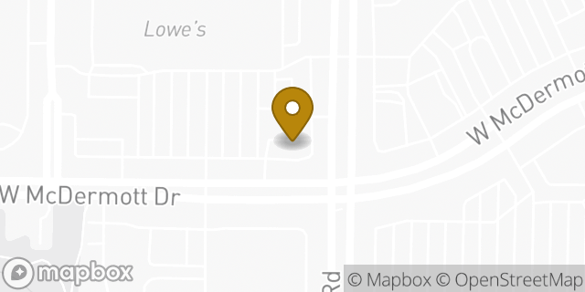 Map showing the location of ATM 7ELEVEN-FCTI in Allen, TX 75002