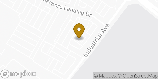 Map showing the location of Texas Roadhouse in Teterboro, NJ 07608