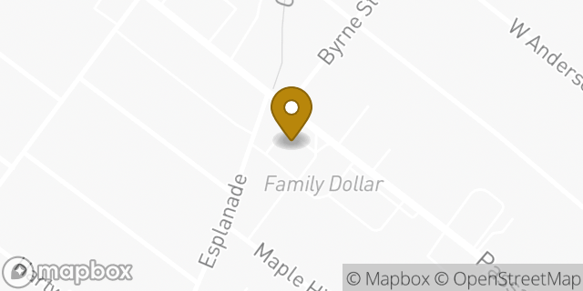Map showing the location of 7-Eleven in Hackensack, NJ 07601