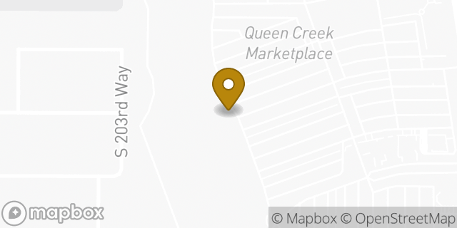 Map showing the location of Old Navy in Queen Creek, AZ 85142