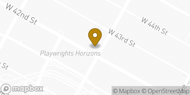 Map showing the location of Citibank in New York, NY 10036