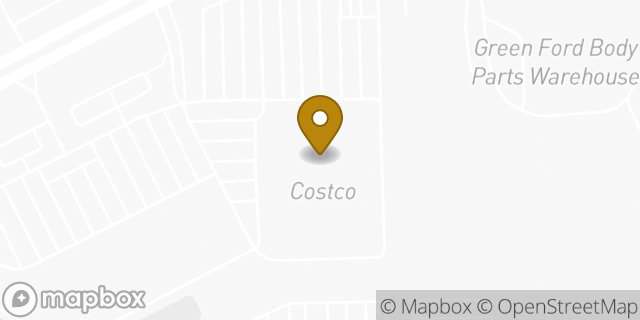 Map showing the location of ATM Costco in Greensboro, NC 27402