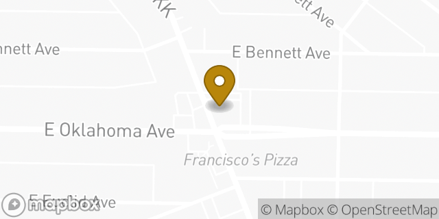 Map showing the location of Starbucks in Milwaukee, WI 53207