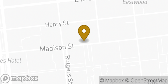 Map showing the location of McDonald's in New York, NY 10002