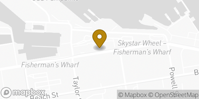 Map showing the location of Peet's Coffee in San Francisco, CA 94133