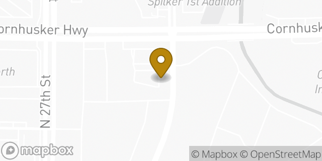 Map showing the location of Subway in Lincoln, NE 68504